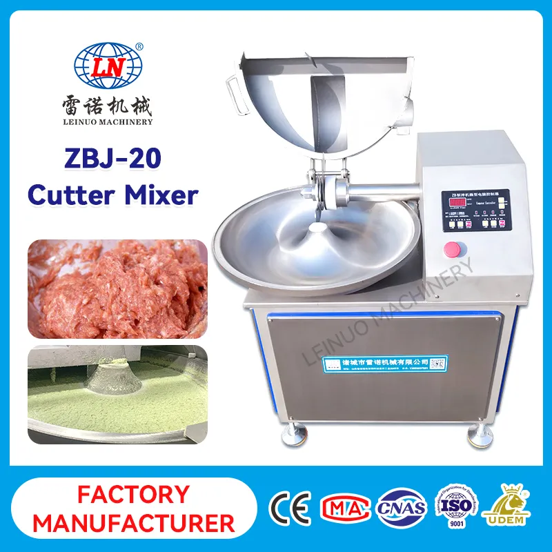 multi-functional meat chopper is used for meat and vegetables ZB-20 - Bowl Cutter - foodmachtech